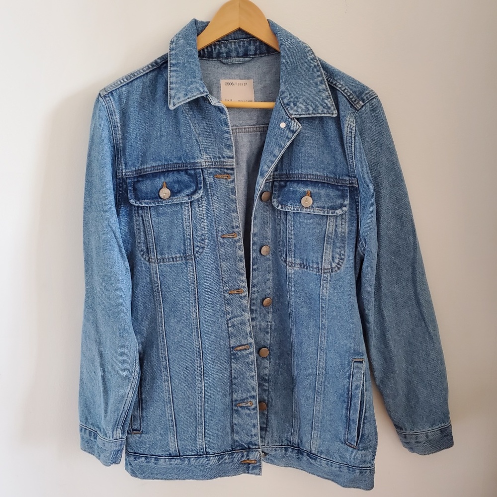 Asos Oversized Jean Jacket- Tall size